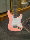 NEW Aria Pro II, STG MINI Pink / White Pickguard, Electric Guitar