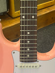 NEW Aria Pro II, STG MINI Pink / White Pickguard, Electric Guitar