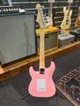 NEW Aria Pro II, STG MINI Pink / White Pickguard, Electric Guitar