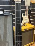 NEW Aria STB Bass, White / Black Pickguard, Bass Guitar