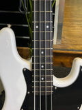 NEW - Aria STB Bass, White / Black Pickguard, Bass Guitar