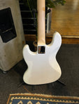 NEW - Aria STB Bass, White / Black Pickguard, Bass Guitar