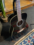 NEW - Aria AF15BK, Black Acoustic Guitar