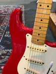 1997 Squier Stratocaster (Red) Made in Japan Electric Guitar