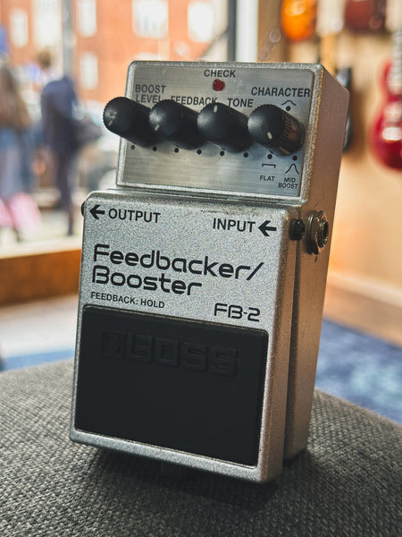 BOSS FB-2 Feedbacker/Boost Effects Pedal – Life Guitars Co.