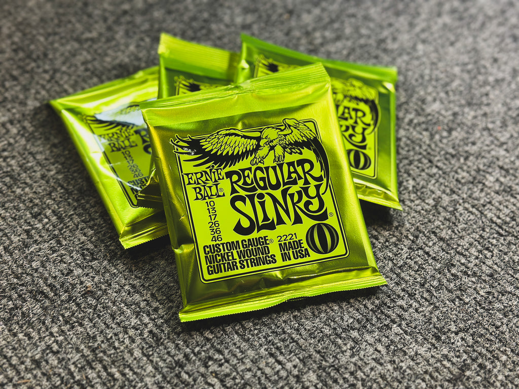 Ernie Ball Regular Slinky Nickel Wound Guitar Strings 10 46 Gauge