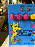 Fuzzrocious Electric Ocean Fuzz/Phaser Guitar Effects Pedal (with box)