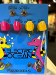 Fuzzrocious Electric Ocean Fuzz/Phaser Guitar Effects Pedal (with box)