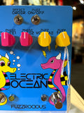 Fuzzrocious Electric Ocean Fuzz/Phaser Guitar Effects Pedal (with box)