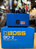 Boss BD-2 Blues Driver Overdrive Guitar Effects Pedal (with box)