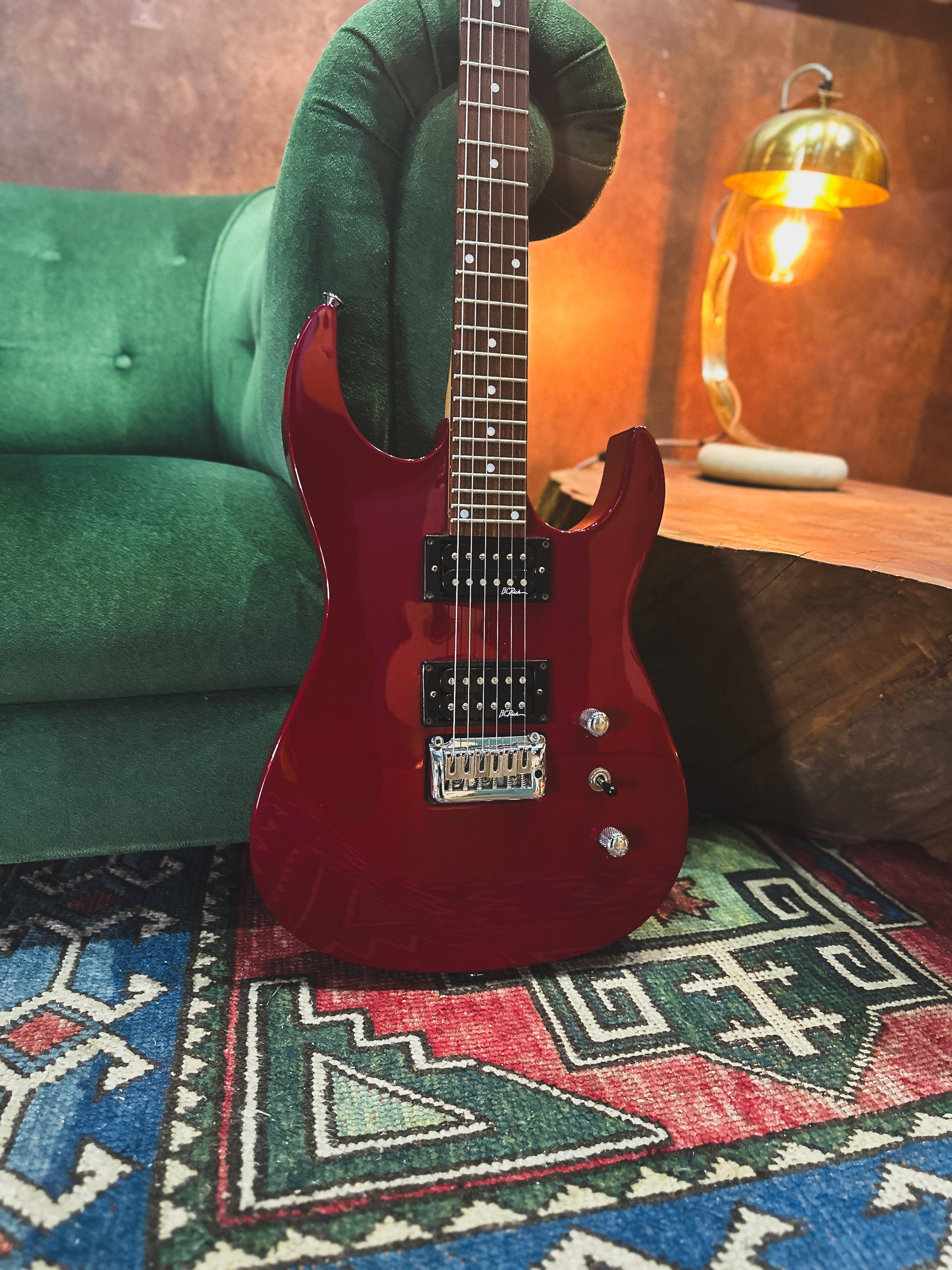 BC Rich ASM 1 Metallic Red Electric Guitar | eBay