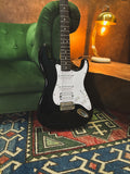 2000 (c) Squier Stratocaster HSS Electric Guitar in Black
