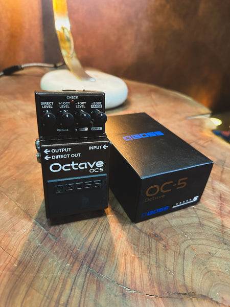 BOSS OC-5 Octave Pedal (Boxed) – Life Guitars Co.