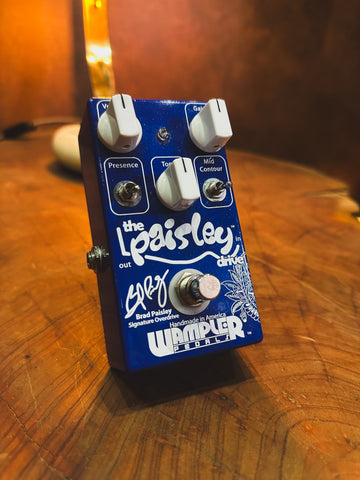 Wampler Paisley Drive Overdrive Pedal (Unboxed)