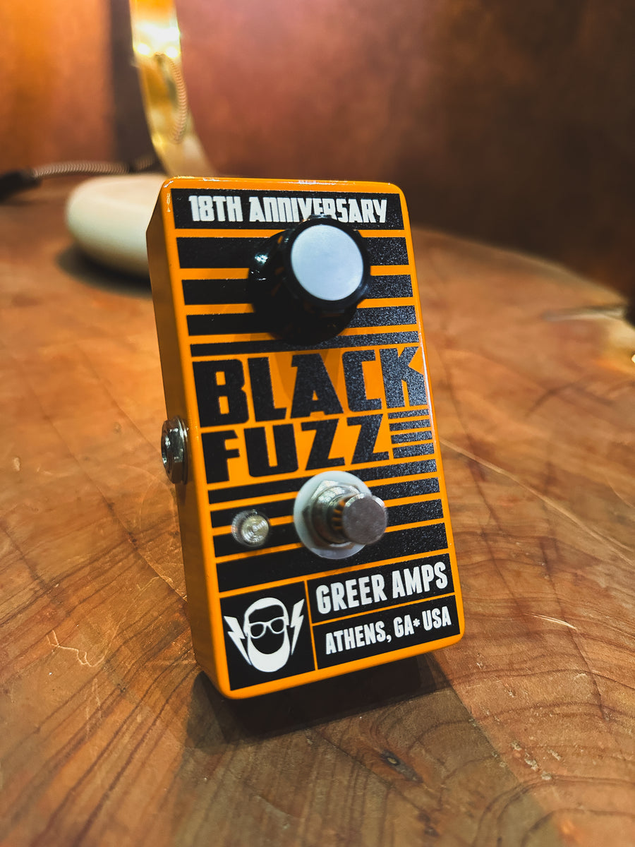 Greer Amps Black Fuzz Pedal (Unboxed) – Life Guitars Co.