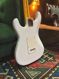 Unbranded S-Style Partscaster with Lace Sensor Pickups in White