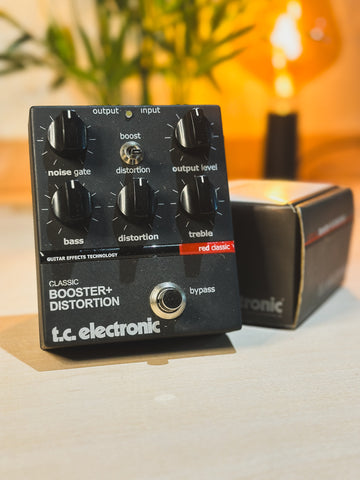 TC Electronic Classic Booster + Distortion Pedal (Boxed)