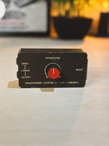 Transformer Coupled D.I. Box - Variable Attenuator (Unboxed)