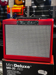 Fender MiniDeluxe MD-20 Red Mini Amplifier for Electric Guitar