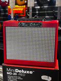 Fender MiniDeluxe MD-20 Red Mini Amplifier for Electric Guitar