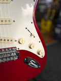 1989 Squier Stratocaster (S9 Serial Number) Red Electric Guitar