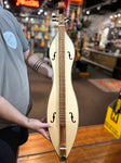 Muzikkon F-Hole Mountain Dulcimer (Strung as 3-String, with Gig Bag)