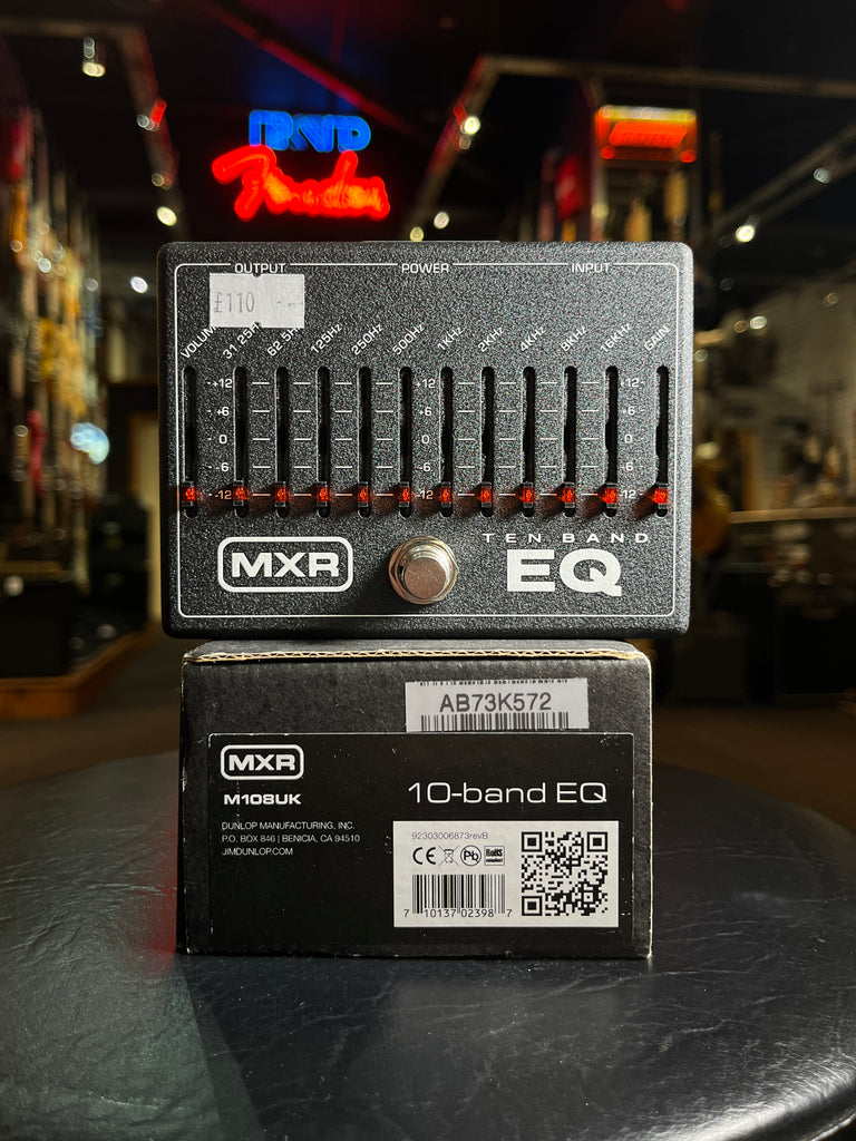 MXR 10 band EQ M108UK (with Box + Power Supply) 2 of 2 in-stock