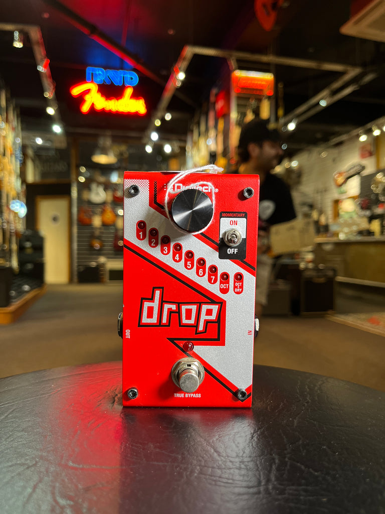 Digitech Drop Polyphonic Drop Tune Guitar Pedal – Life Guitars Co.