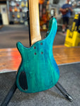 Tanglewood Rebel 4K in Teal Green Bass Guitar