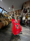 2004 Fender FMT HH Telecaster (Transparent Crimson Red, 90's BHS Pickups) Electric Guitar