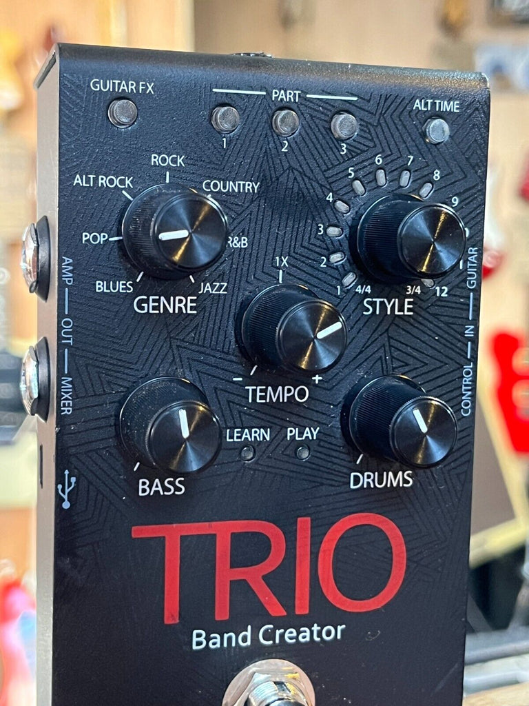 Digitech Trio Band Creator (Auto-accompaniment, with Power Supply