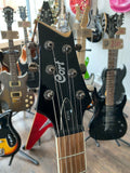 Cort KX1Q Electric Guitar (Maple Top, Thru-Body, Locking Tuners, EMG Pickups)