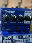 Digitech X Series Bass Multi Chorus Bass Guitar Pedal