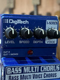 Digitech X Series Bass Multi Chorus Bass Guitar Pedal