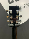 Hondo H124B Black Dreadnought Acoustic Guitar