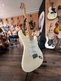 2012 American Standard Stratocaster Electric Guitar in Olympic White