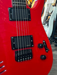 Neko Claymore 6 Baritone Electric Guitar in Red