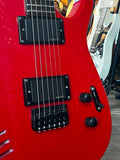 Neko Claymore 6 Baritone Electric Guitar in Red