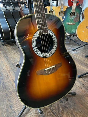 Ovation Ultra 1512 Electro-Acoustic Guitar (1980's, Made in Korea)