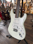 2015 Squier Bullet Strat HSS Arctic White Electric Guitar