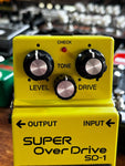 BOSS SD-1 Super Overdrive Guitar Effects Pedal (Made in Taiwan)