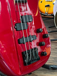 1991 Jackson Professional PJ (MIJ) in Red Bass Guitar