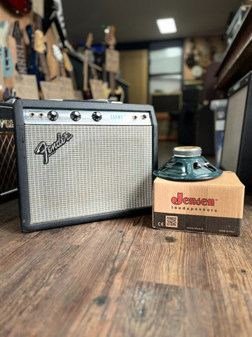 1970's Fender Silverface Champ (w/Original Speaker, and Jensen C8R as a spare)