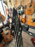 1989 Squier HM-V 5 String Electric Bass Guitar