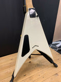 Jackson King V in Cream (V-Shape) Electric Guitar