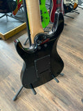 Aria MAC-50V7 7-String Electric Guitar in Black with Floyd Rose