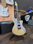 Gear4Music Seattle Vintage White Electric Guitar