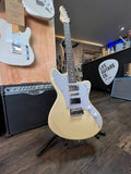 Gear4Music Seattle Vintage White Electric Guitar