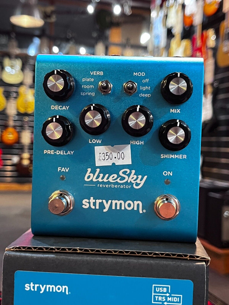 Strymon Blue Sky Reverberator Reverb Pedal V2 Guitar Effects Pedal