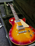 1974 Gibson Les Paul Deluxe (Clownburst, Non-Original Hard Case) Electric Guitar